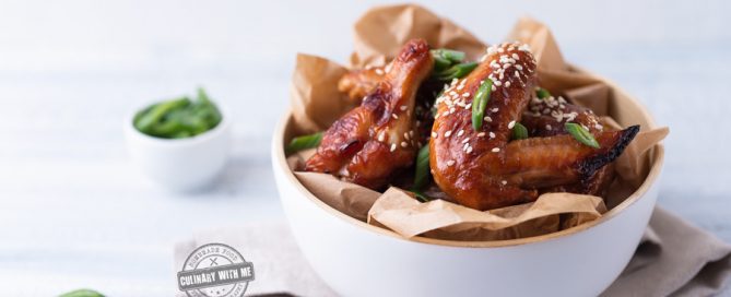 Лепкави крилца със сусам ♥ Sticky Sesame Chicken Wings